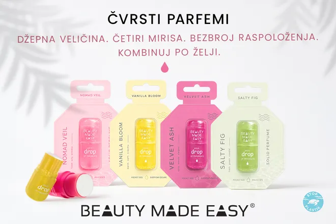 Beauty Made Easy čvrsti parfemi: osveženje bez prskanja