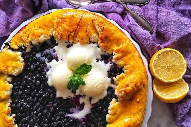 Galeta sa borovnicama