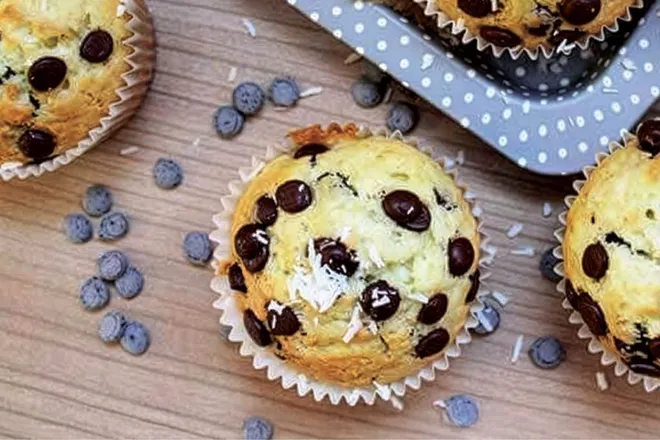 Mafini sa čokoladnim mrvicama