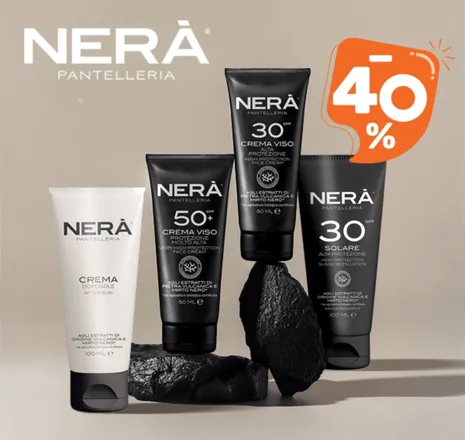 NERA PANTELERIA - proizvodi za sunčanje sa dvostrukim djelovanjem