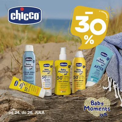 CHICCO SUN - BEZBRIŽNO U SUNČANE AVANTURE