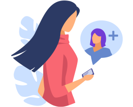 Add friend illustration